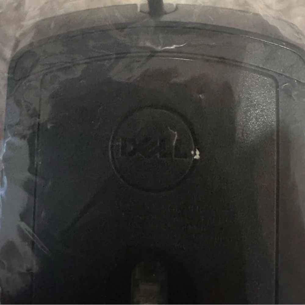 Dell Black Wired Computer Mouse